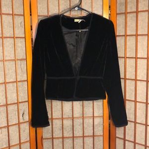 Max Studio Black Velvet Blazer